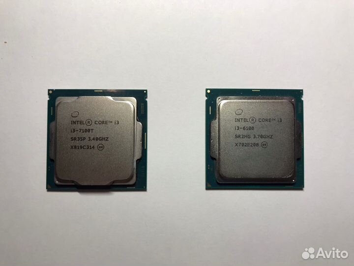 Процессор intel(R) core i3 7100