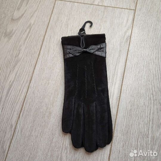 Перчатки женские натуральная кожа