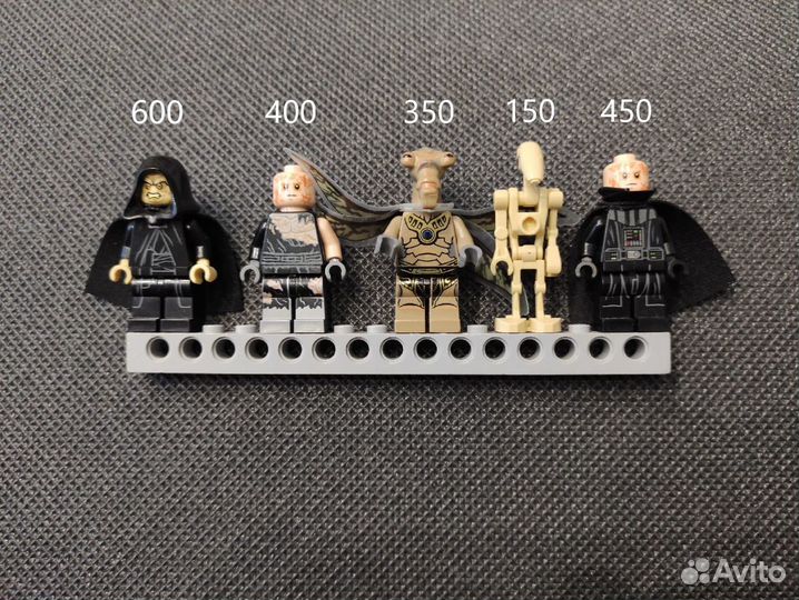 Lego Минифигурки (Star Wars, DC, Scooby-Doo и др.)