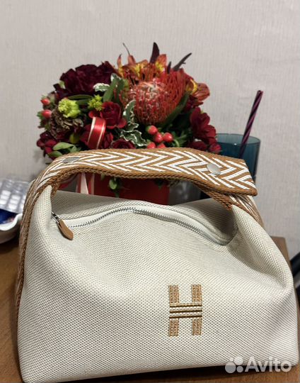 Сумка косметичка hermes