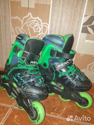 Роликовые коньки детские раздвижные
