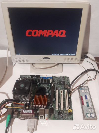 Ретро материнская плата HP Compaq сокет А 462
