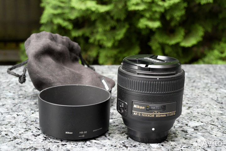 Объектив Nikon AF-S nikkor 85mm 1:1.8G