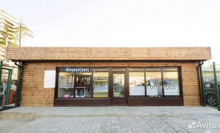 Утепленный киоск для фруктов и овощей