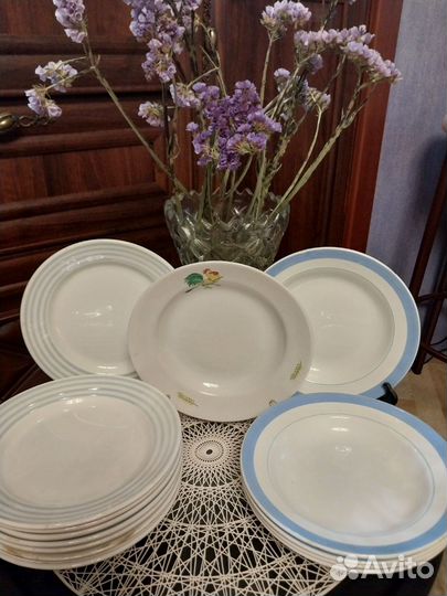 Фарфоровые тарелки СССР