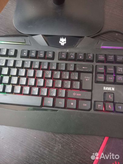 Игровая клавиатура мембранная с подсветкой