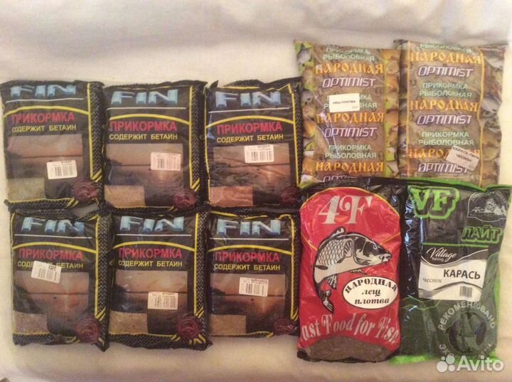 Прикормки летние зимние И сопутствующие