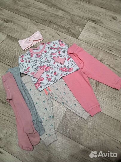 Комплект вещей для девочки 74-80