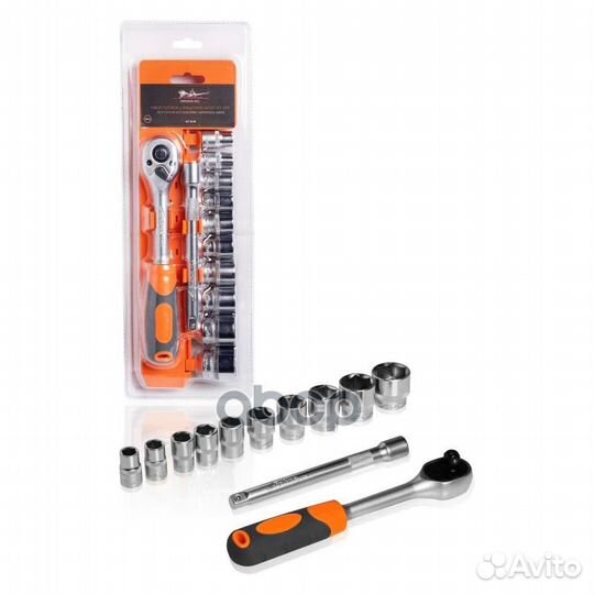 Набор головок с трещоткой 3/8 DR 72Т 12пр. (10