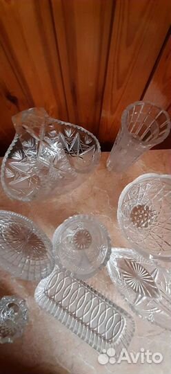 Хрусталь СССР в ассортименте