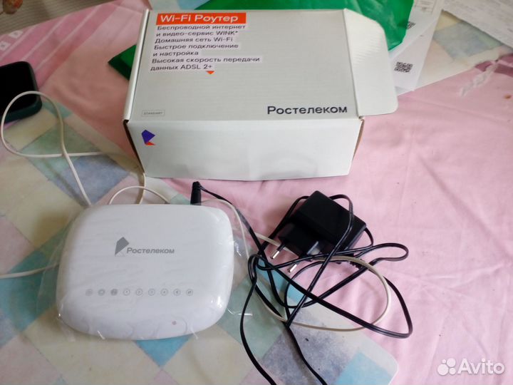 Wi-Fi Роутер модем xdsl Ростелеком