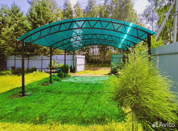 Навесы для автомобиля под ключ