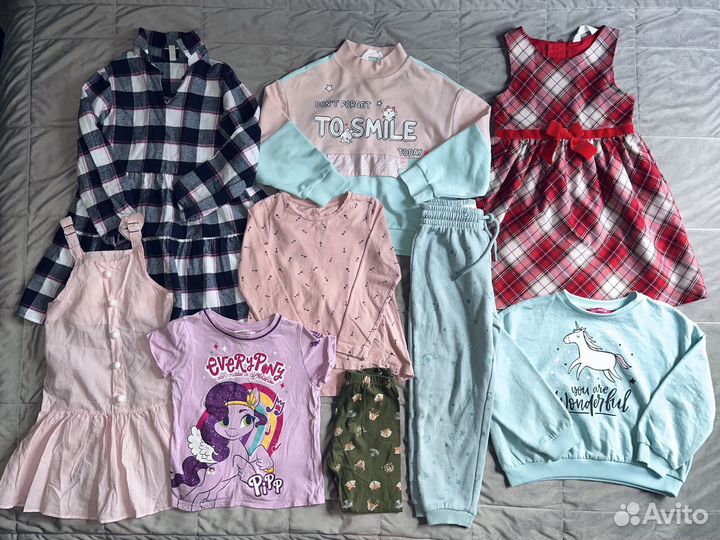 Пакет хороших вещей для девочки 110/116 размер