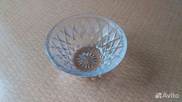 Салатник хрустальный