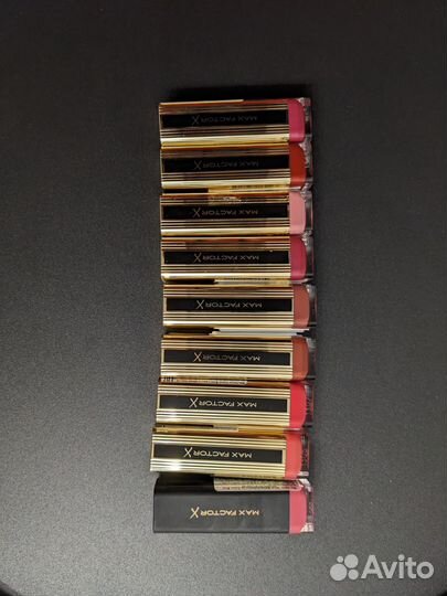 Max Factor (губная помада, тональный крем, тушь)