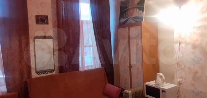 Комната 18 м² в 2-к., 2/5 эт.