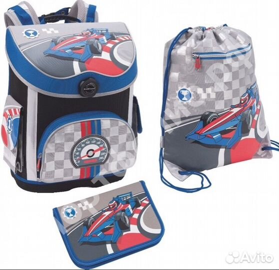 Рюкзак (ранец) школьный с эргономичной спинкой для