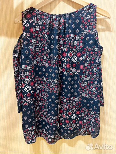 Полупрозрачная блузка