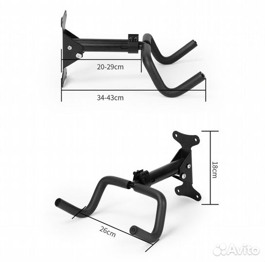 Крепление на стену для велосипеда Кронштейн