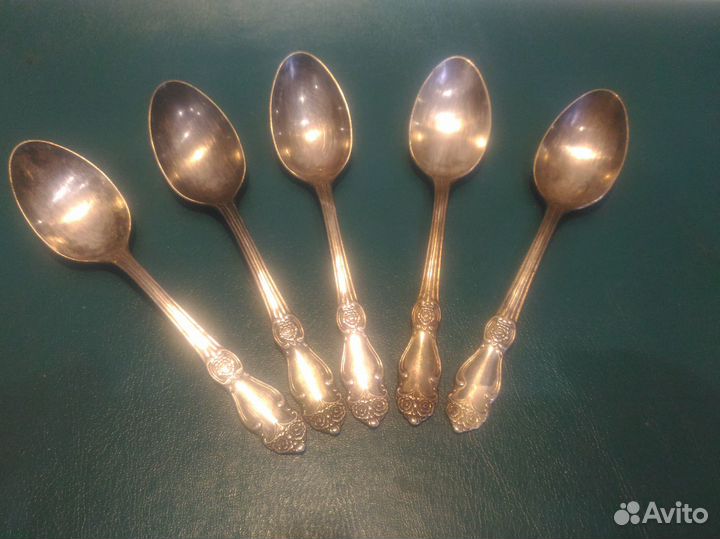 Ложка кофейная СССР мельхиор знак качества