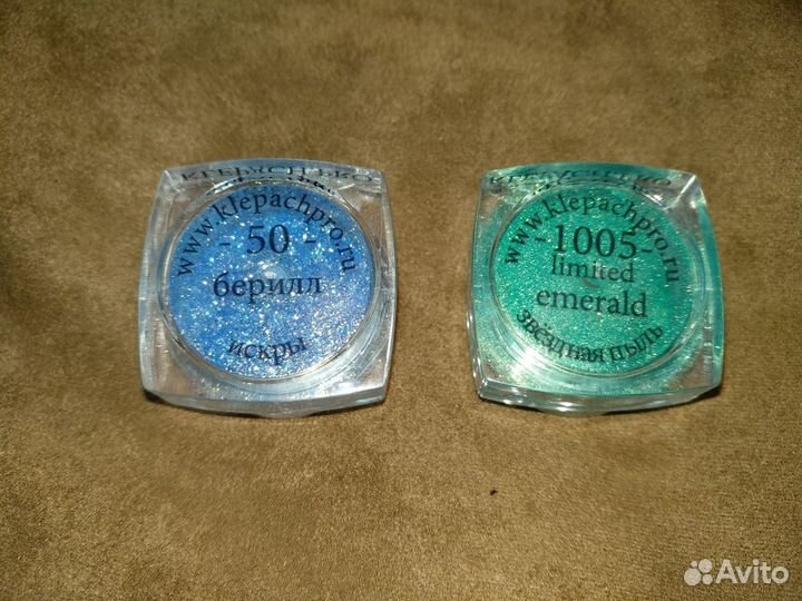 Тени Klepach pro и Justpigments