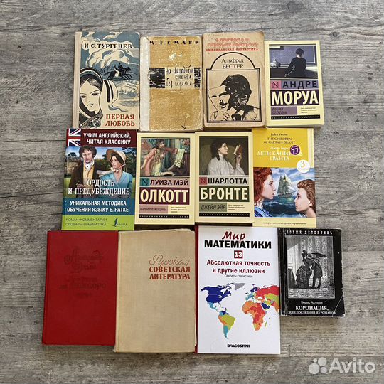 Книги: романы, рассказы, проф литература