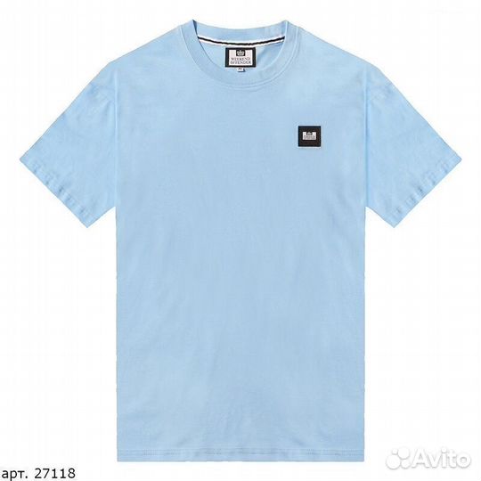 Футболка Weekend Offender Голубая