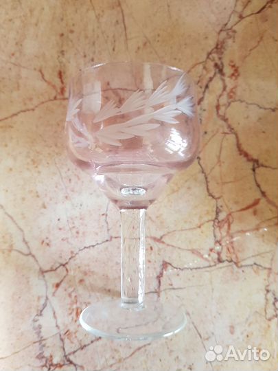 Рюмки цветное стекло СССР