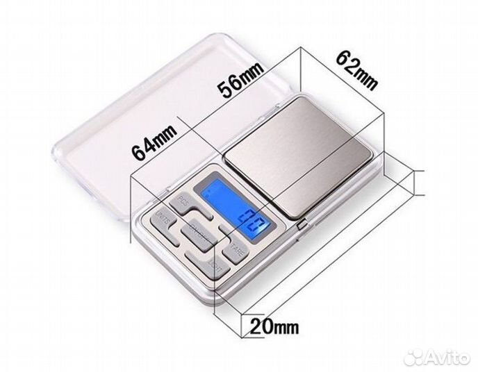 Ювелирные весы 500г, новые