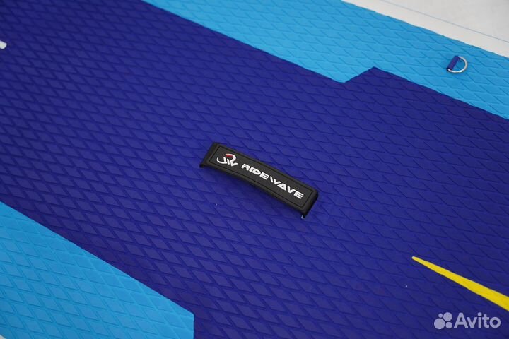 SUP № 2 - доска надувная 335x81x15см синий