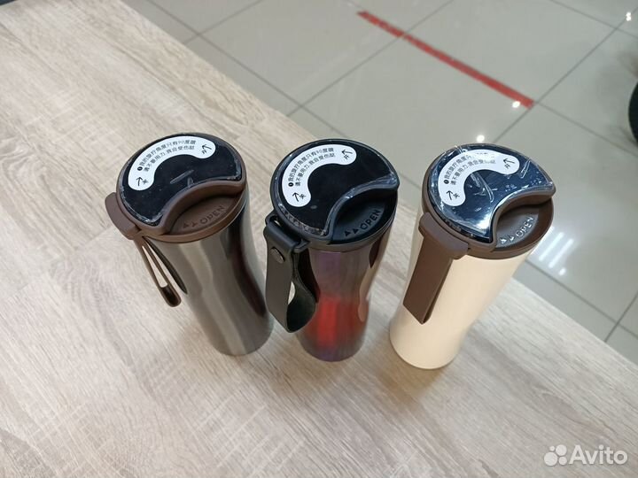 Умная термокружка термос Kiss Kiss Fish Light