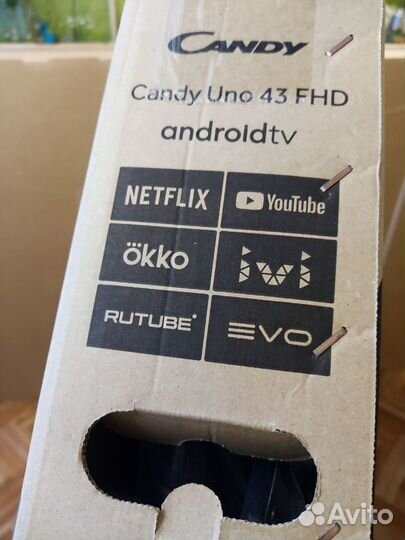 Телевизор SMART tv Candy Uno 43 (109 см) новый