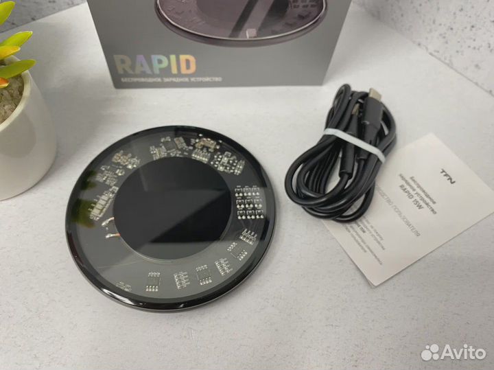 Зарядка беспроводная TFN-QI02 Rapid 15W