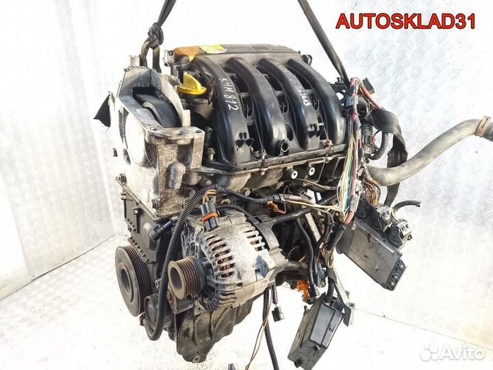 Двигатель K4M812 Renault Megane 2 1.6 Бензин