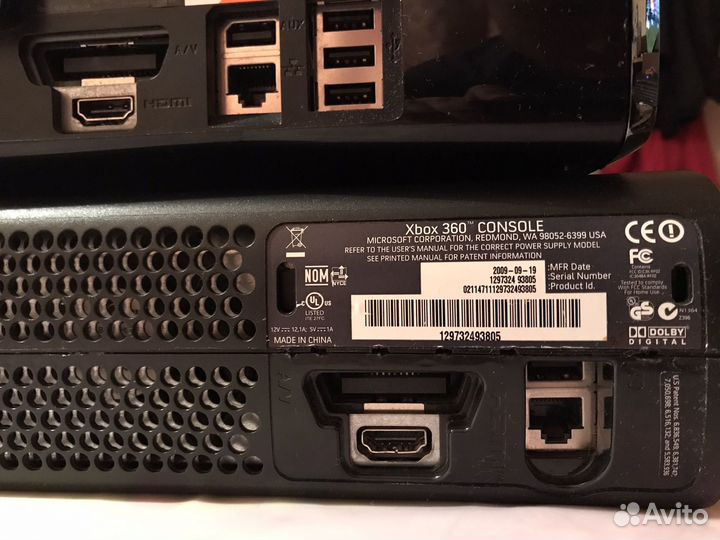 Xbox 360 slim/360 fat