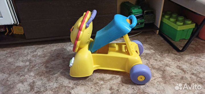 Львёнок ходунки каталка развивающая