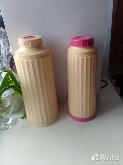 Термос СССР со стёклянной колбой