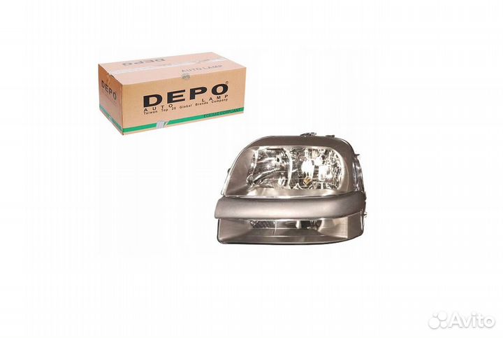 Фара Fiat Doblo 2001 фонарь Фиат Добло передняя