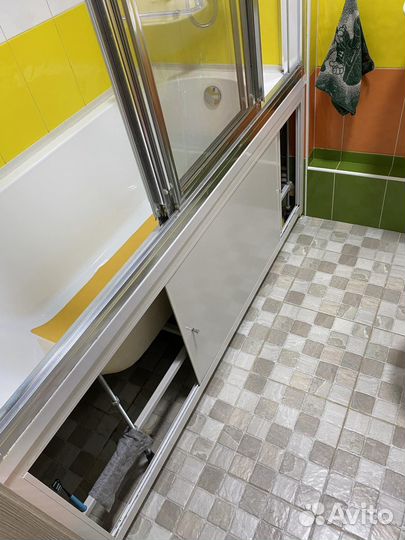 Ванна AM.PM, каркас ванны AM.PM, шторка для ванны