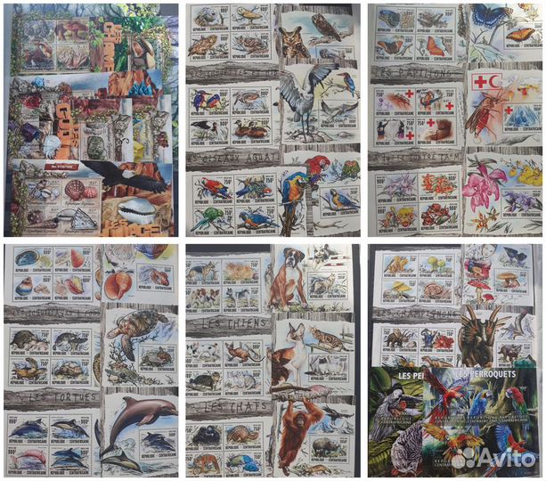 Марки Фауна Флора и др