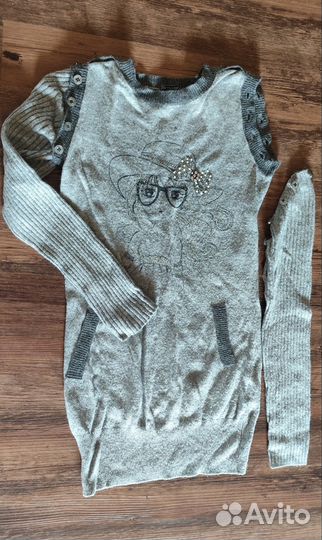 Вещи для девочки 128р пакетом