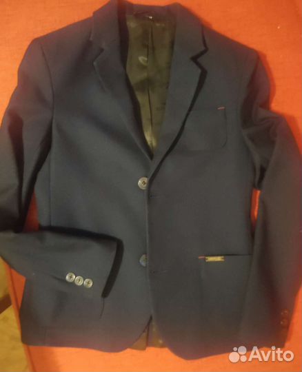 Школьный костюм для мальчика 140 синий