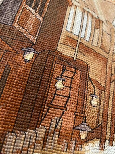 Картина вышитая крестом