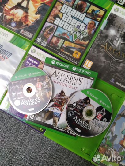 Игры на Xbox 360 Лицензия Диски