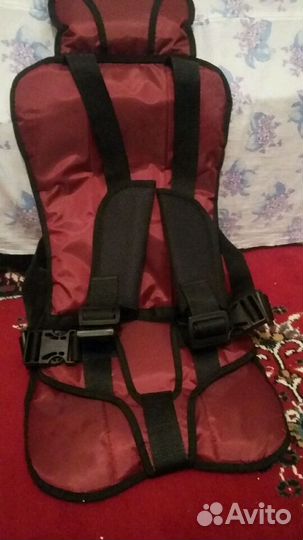 Детские безкаркассные автокресла, автокресло.Винни