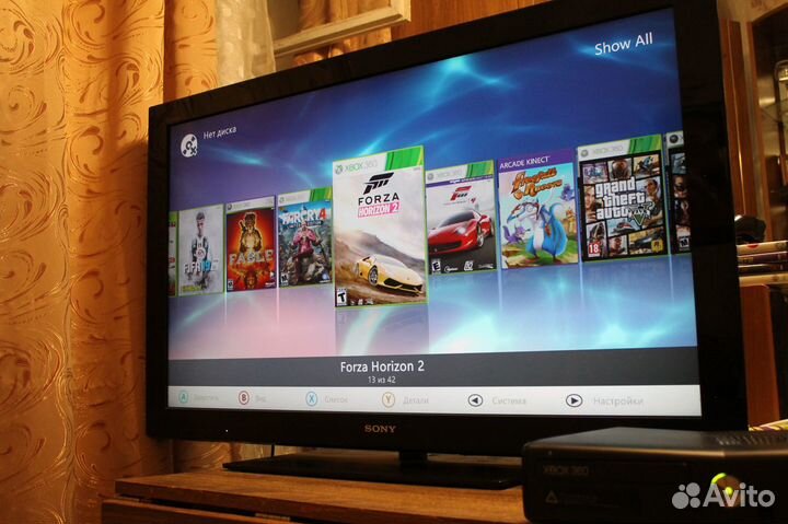Xbox 360 Slim, (freeboot) + 150 игр