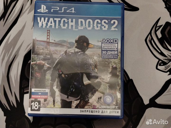 Диск ps4 watch dogs 2