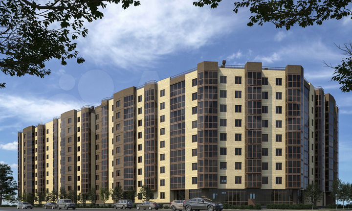 3-к. квартира, 78,1 м², 2/9 эт.