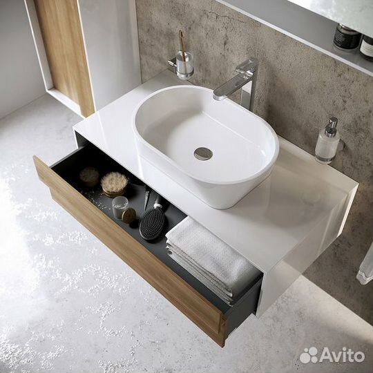 Тумба под раков. Ravak SD Step 100 X000001418 бел