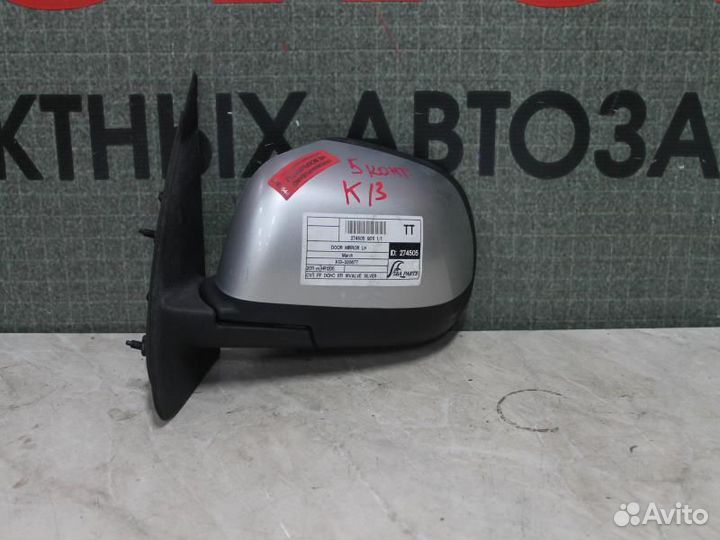 Зеркало левое Ниссан Марч K13 А44